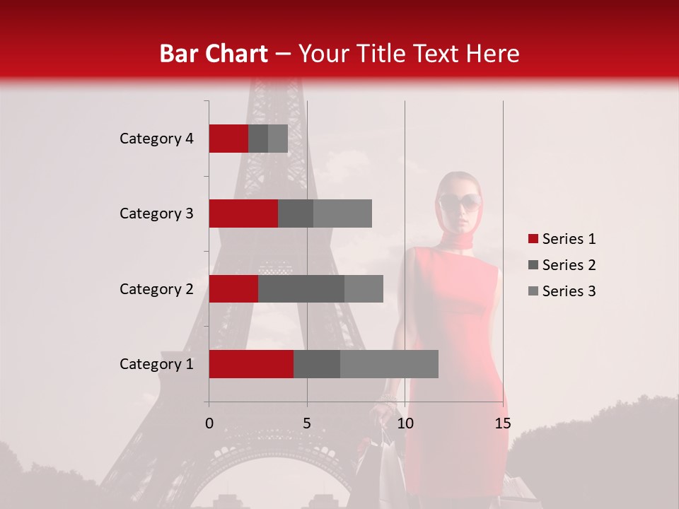 Rich Walk Dress PowerPoint Template