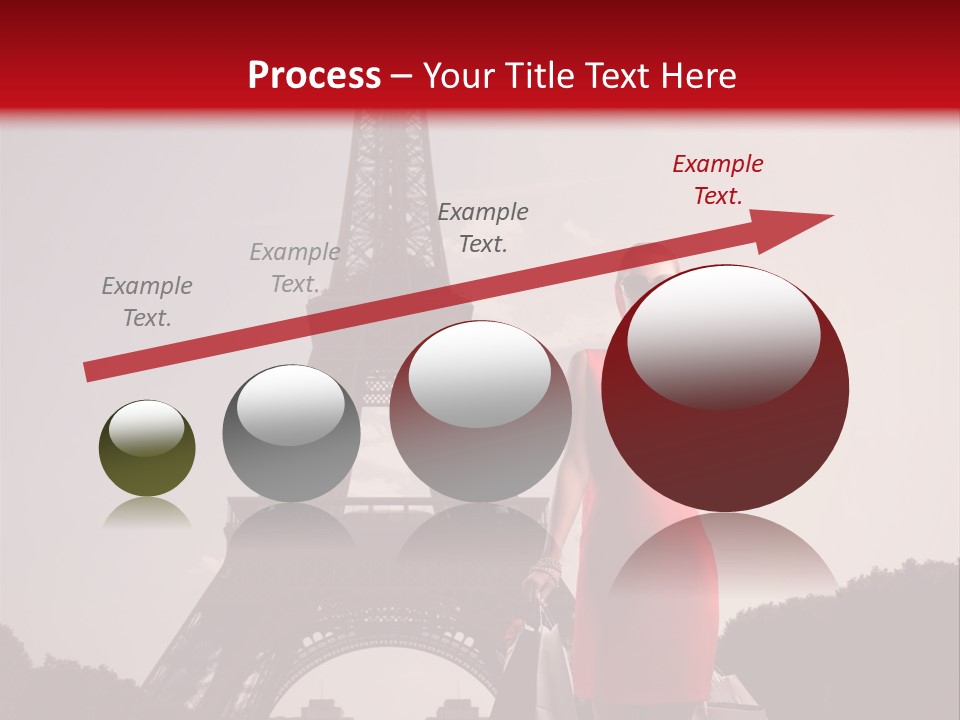 Rich Walk Dress PowerPoint Template