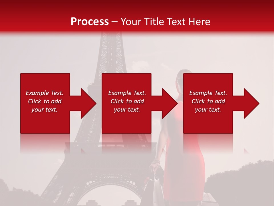 Rich Walk Dress PowerPoint Template