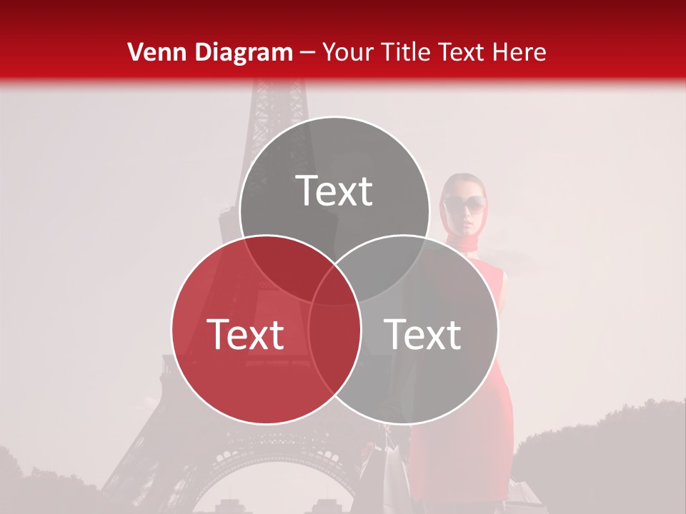 Rich Walk Dress PowerPoint Template