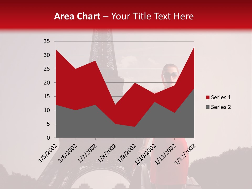 Rich Walk Dress PowerPoint Template