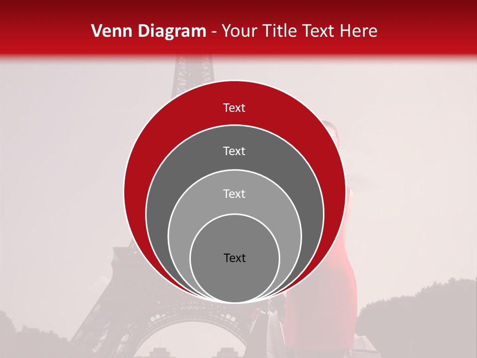 Rich Walk Dress PowerPoint Template