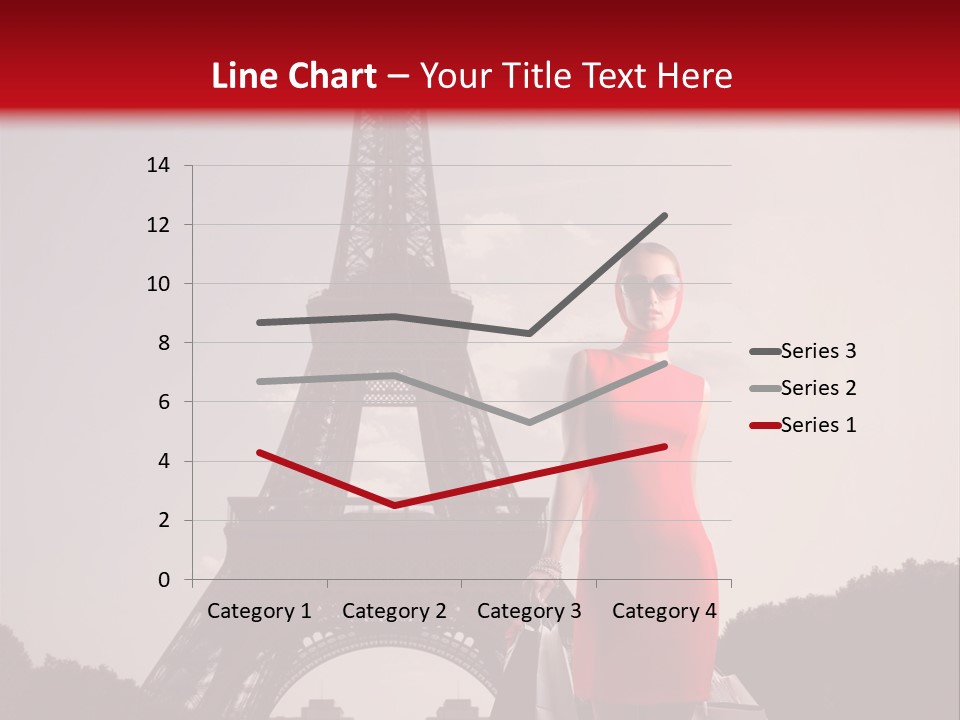 Rich Walk Dress PowerPoint Template