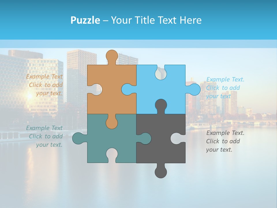 Architecture Touristique Eiffel PowerPoint Template