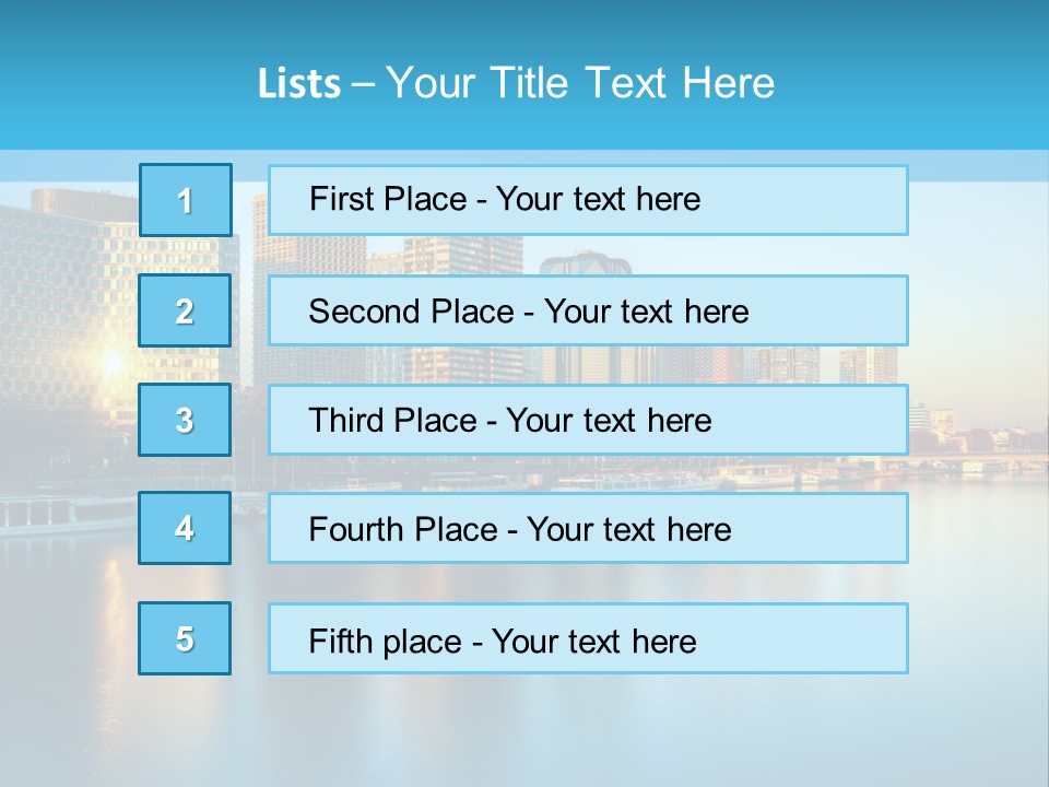 Architecture Touristique Eiffel PowerPoint Template
