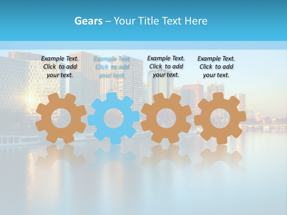 Architecture Touristique Eiffel PowerPoint Template