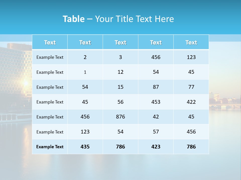Architecture Touristique Eiffel PowerPoint Template