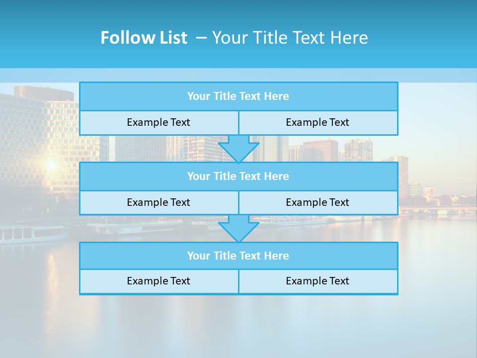 Architecture Touristique Eiffel PowerPoint Template