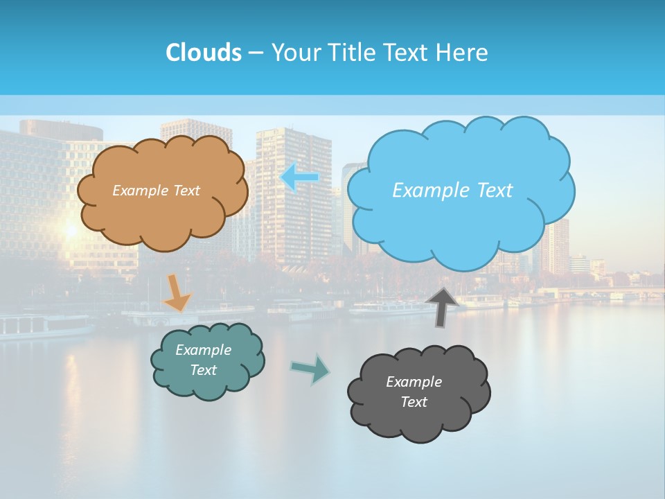 Architecture Touristique Eiffel PowerPoint Template