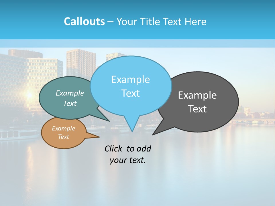 Architecture Touristique Eiffel PowerPoint Template