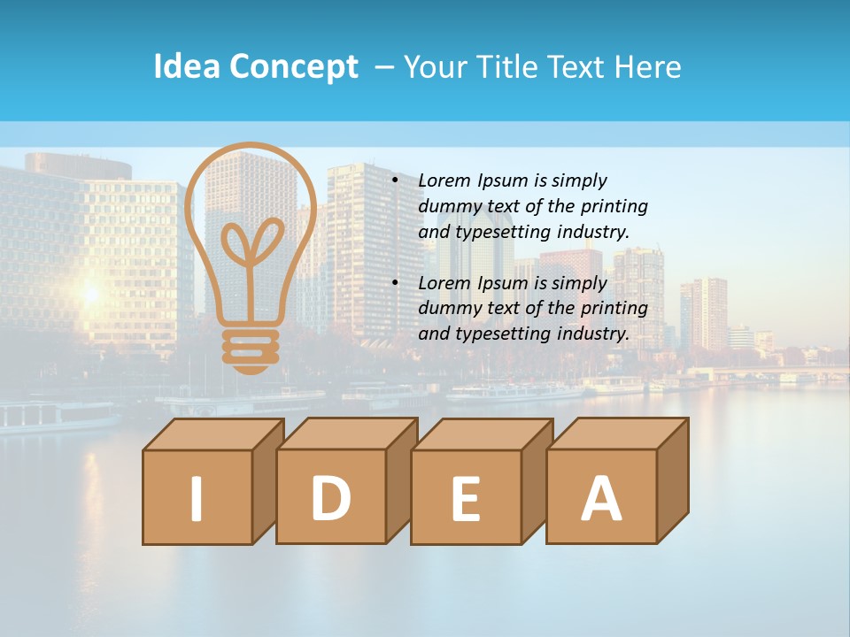 Architecture Touristique Eiffel PowerPoint Template