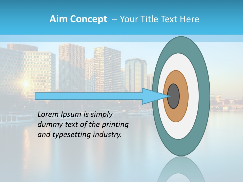 Architecture Touristique Eiffel PowerPoint Template