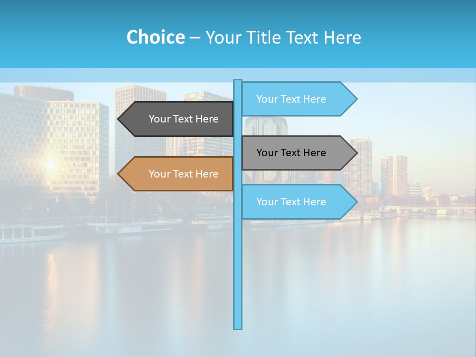 Architecture Touristique Eiffel PowerPoint Template