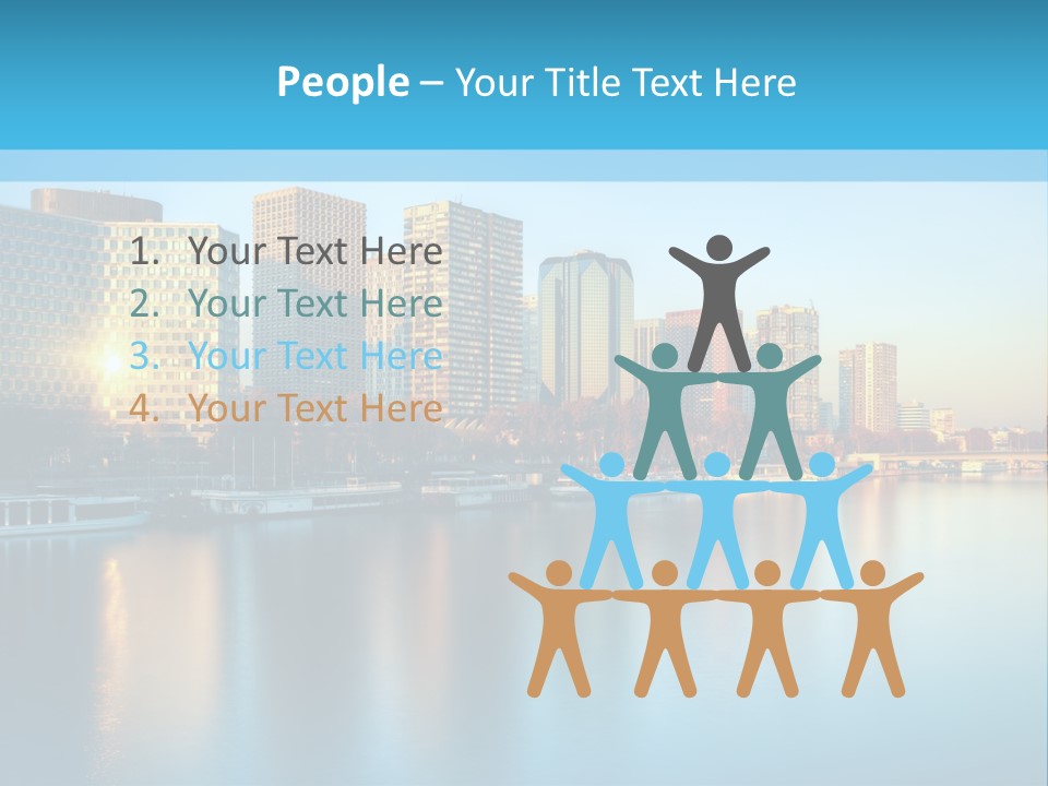 Architecture Touristique Eiffel PowerPoint Template