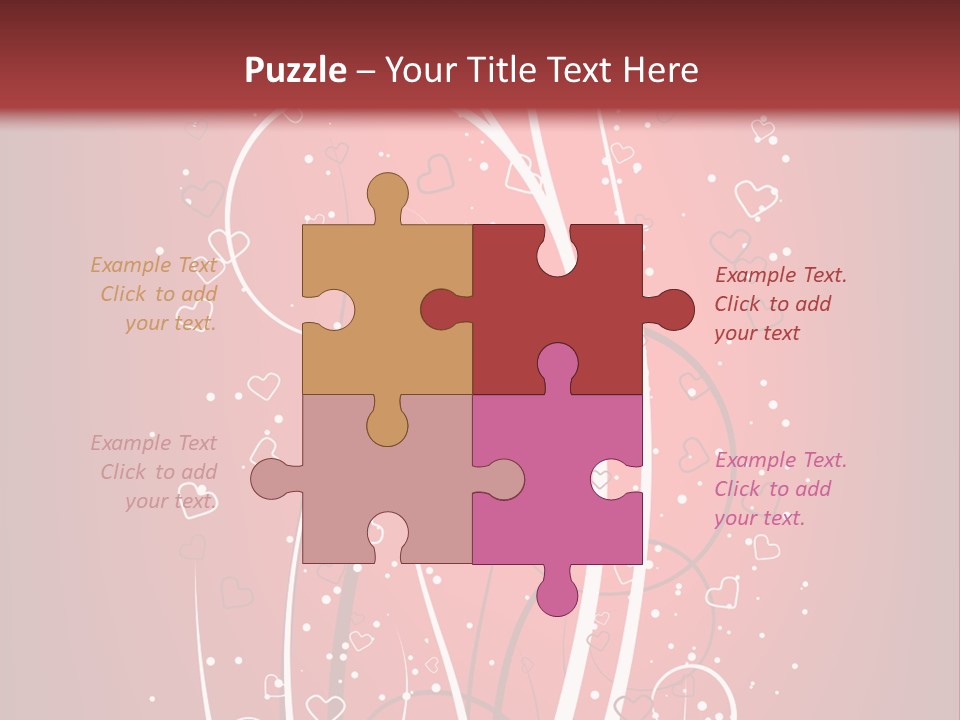 Valentine's Gift Greeting Card Valentine PowerPoint Template