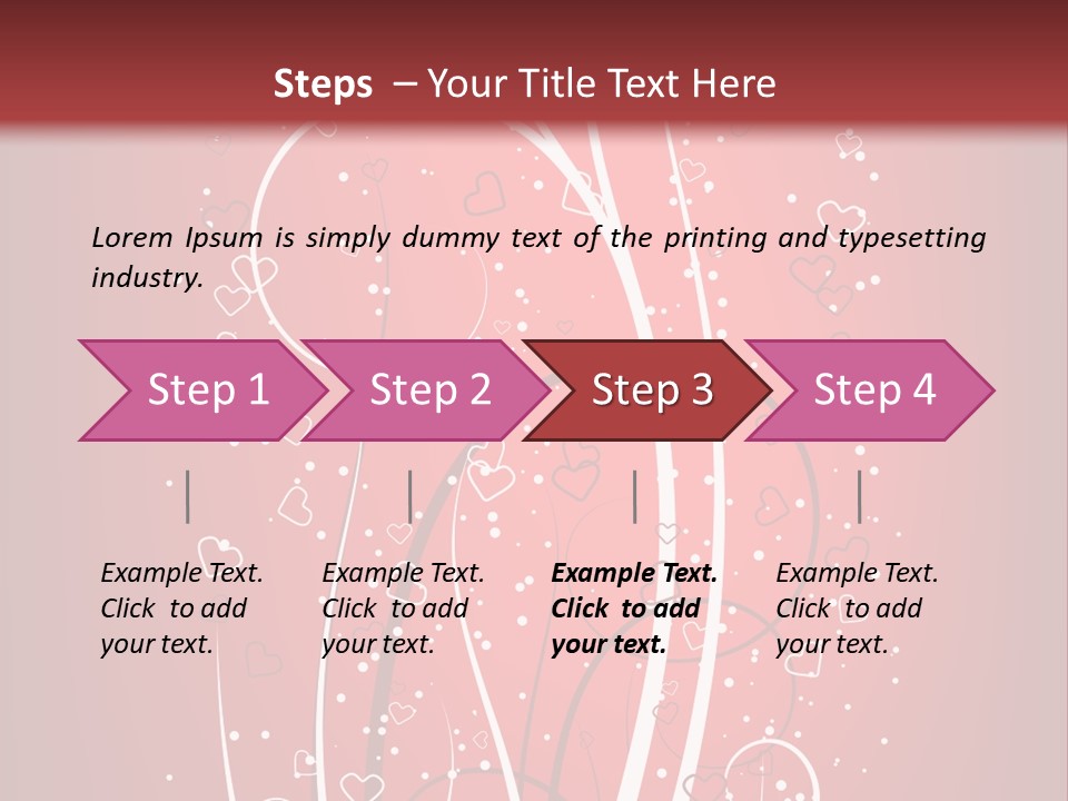Valentine's Gift Greeting Card Valentine PowerPoint Template