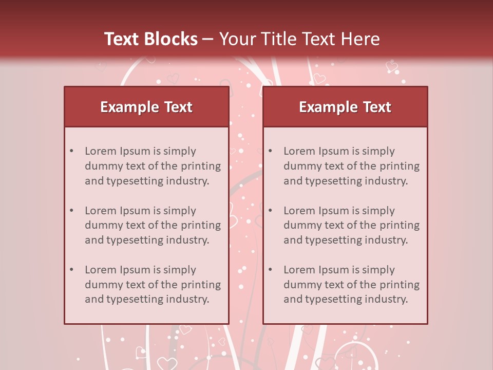 Valentine's Gift Greeting Card Valentine PowerPoint Template