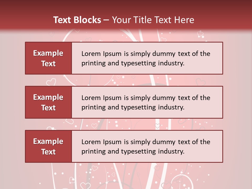 Valentine's Gift Greeting Card Valentine PowerPoint Template