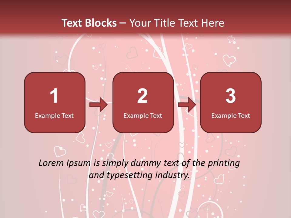 Valentine's Gift Greeting Card Valentine PowerPoint Template