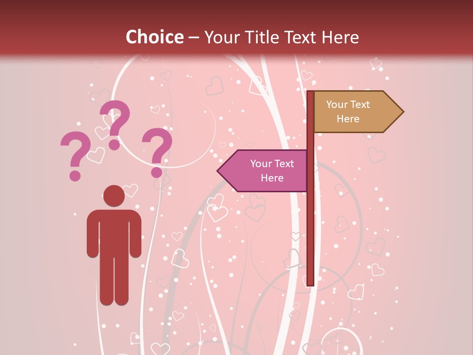 Valentine's Gift Greeting Card Valentine PowerPoint Template