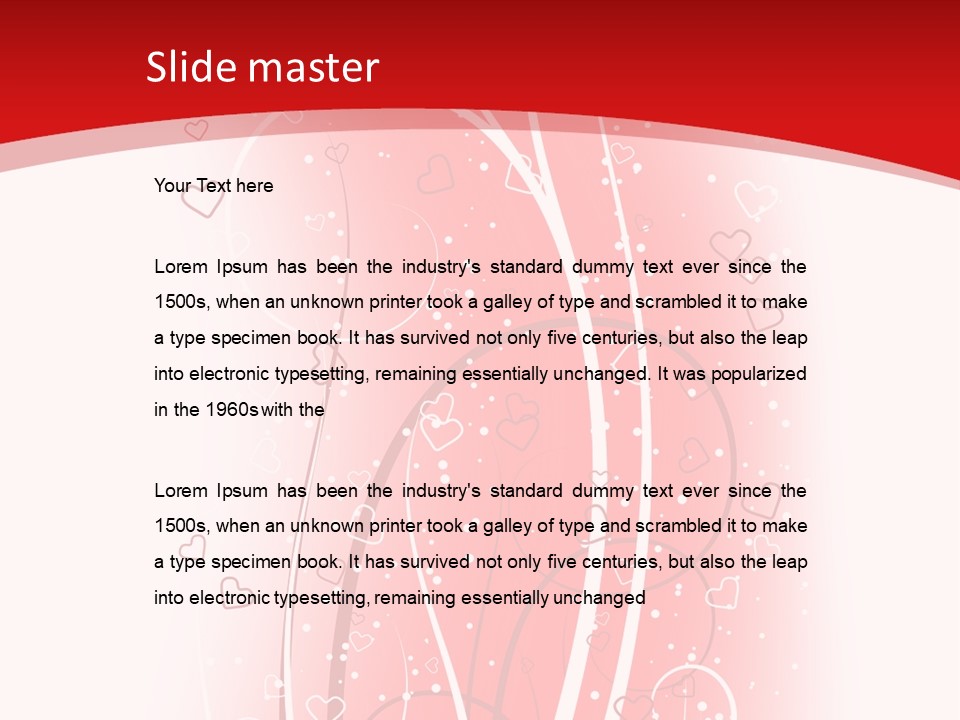 Valentine's Present Design Valentine PowerPoint Template