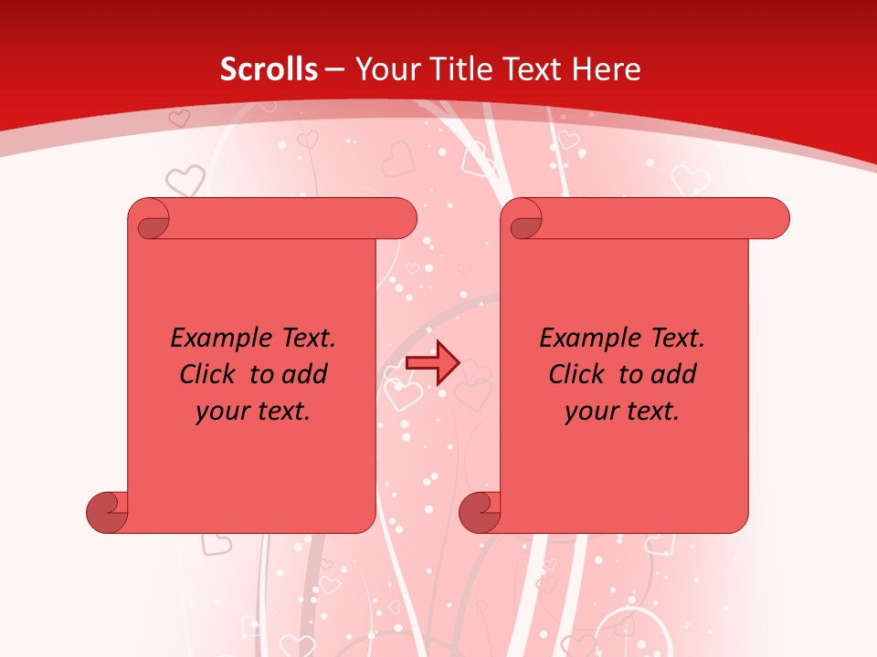 Valentine's Present Design Valentine PowerPoint Template