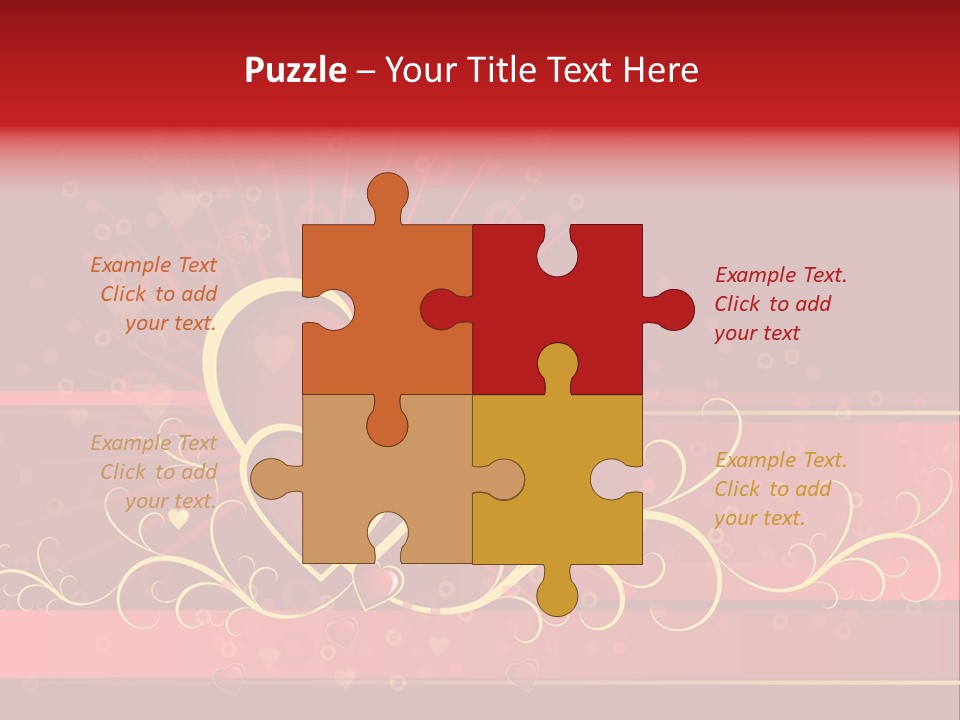 Floral Decoration Artistic PowerPoint Template