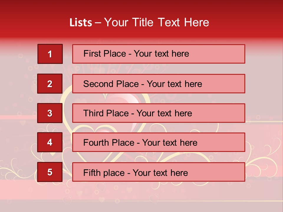 Floral Decoration Artistic PowerPoint Template