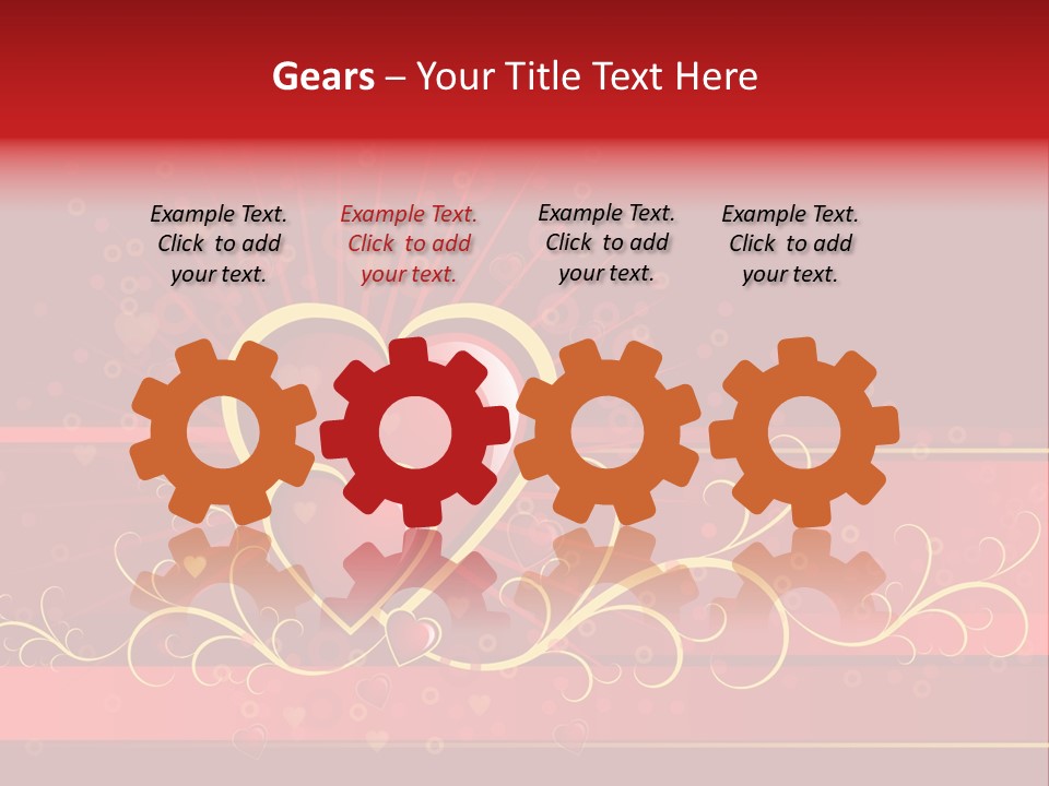 Floral Decoration Artistic PowerPoint Template