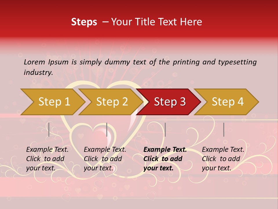 Floral Decoration Artistic PowerPoint Template