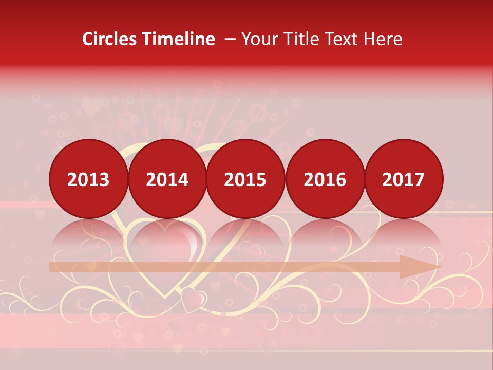 Floral Decoration Artistic PowerPoint Template