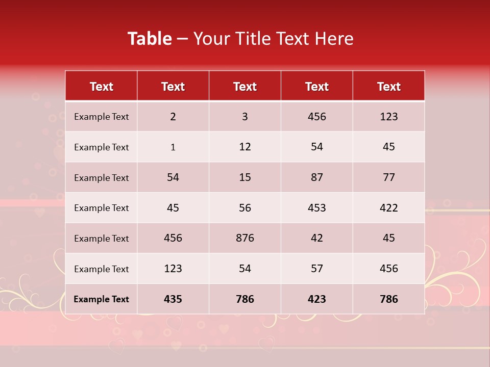 Floral Decoration Artistic PowerPoint Template