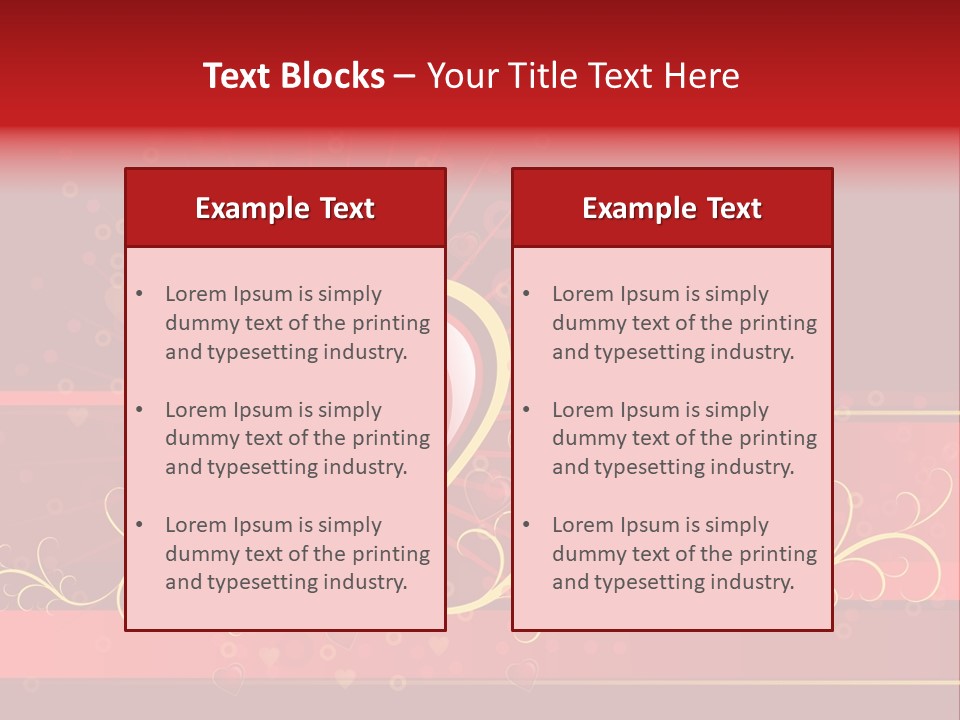 Floral Decoration Artistic PowerPoint Template