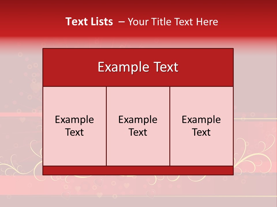 Floral Decoration Artistic PowerPoint Template
