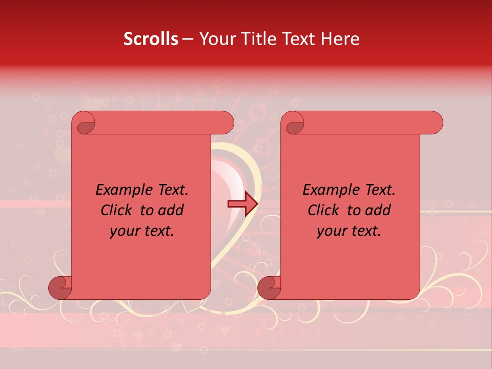 Floral Decoration Artistic PowerPoint Template