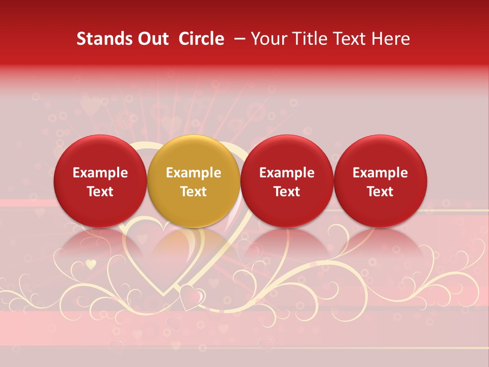 Floral Decoration Artistic PowerPoint Template