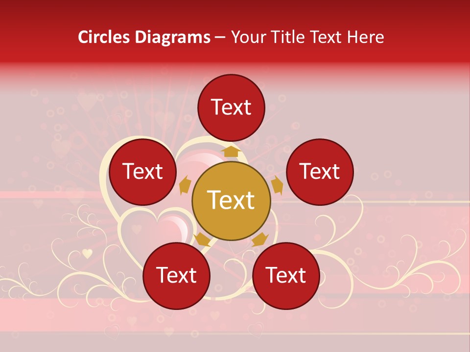 Floral Decoration Artistic PowerPoint Template