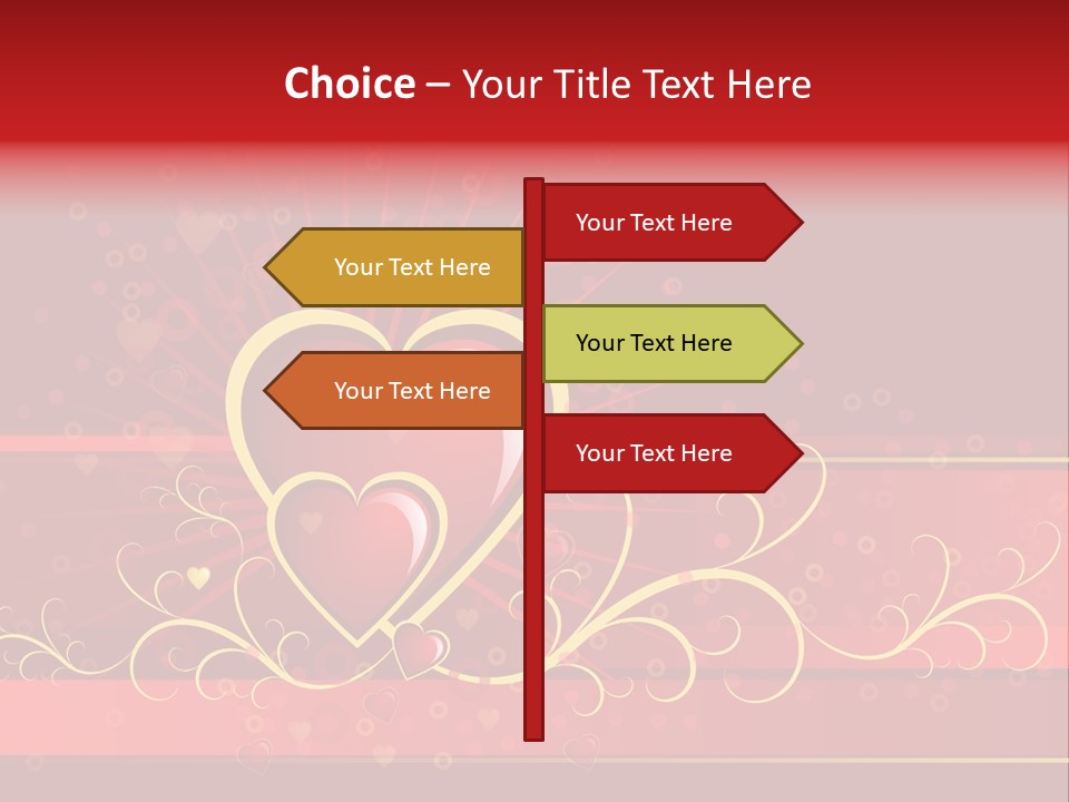 Floral Decoration Artistic PowerPoint Template