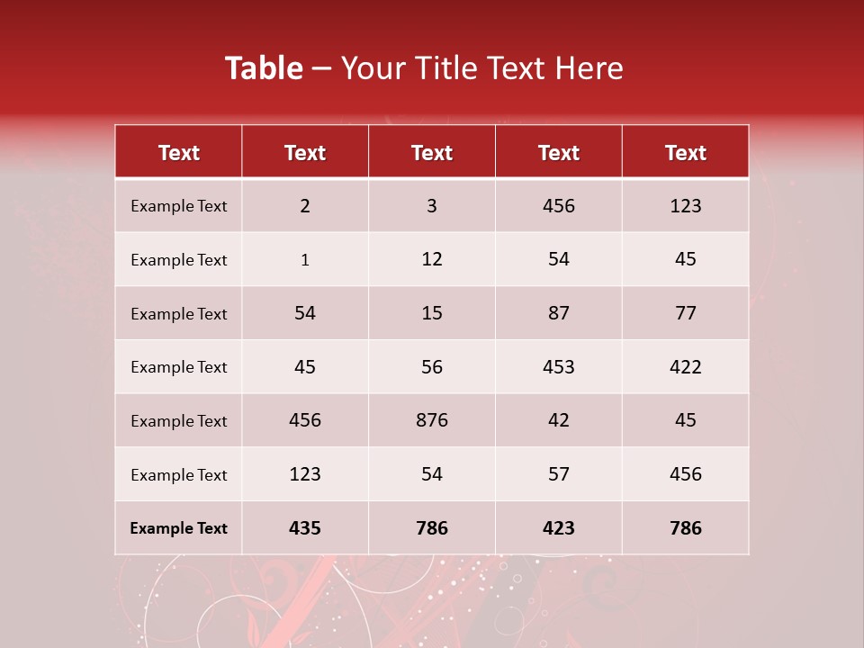 Vector Ornate Nature PowerPoint Template