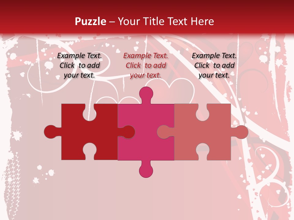 Wedding Holiday Illustration PowerPoint Template