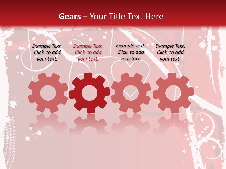 Wedding Holiday Illustration PowerPoint Template