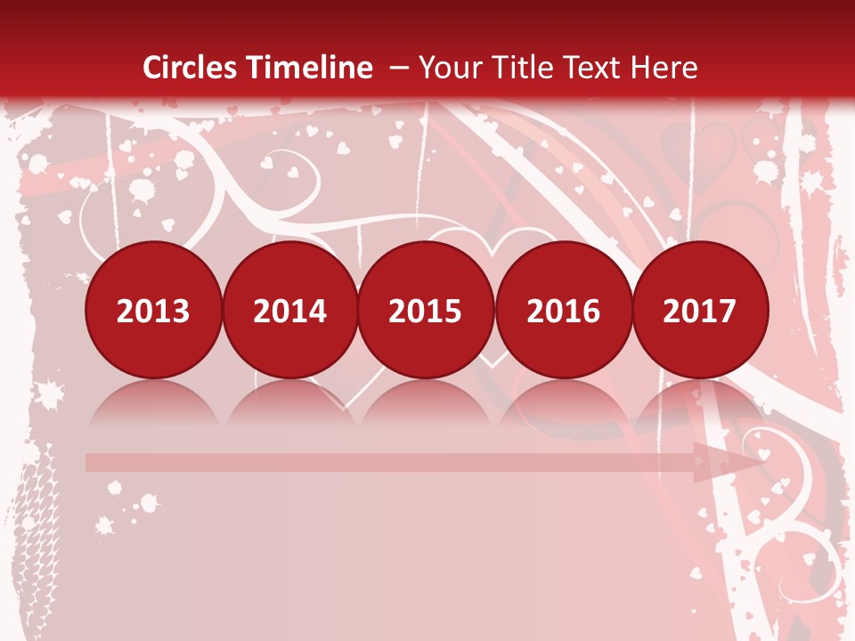 Wedding Holiday Illustration PowerPoint Template