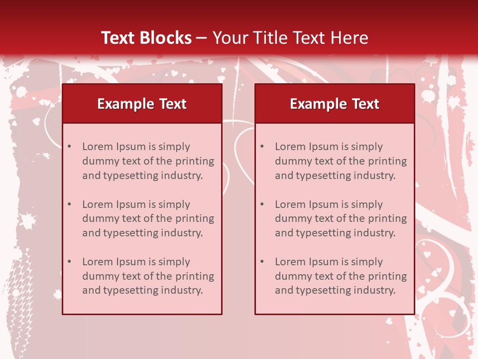 Wedding Holiday Illustration PowerPoint Template