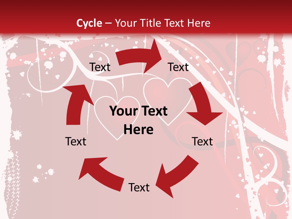 Wedding Holiday Illustration PowerPoint Template