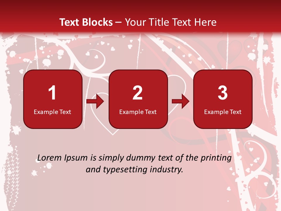 Wedding Holiday Illustration PowerPoint Template