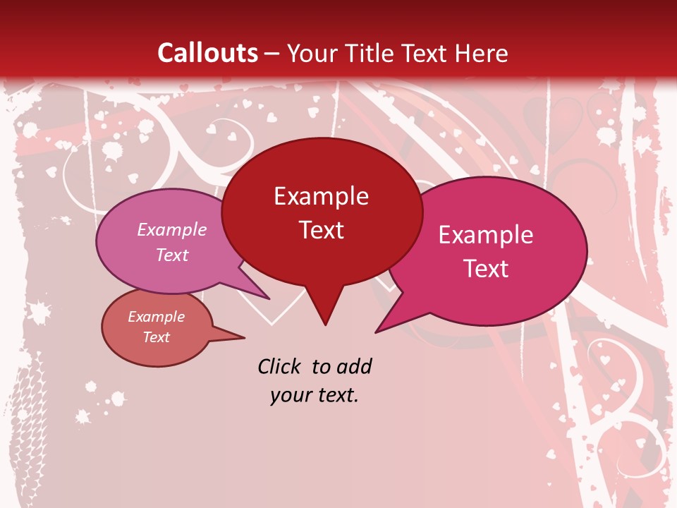 Wedding Holiday Illustration PowerPoint Template