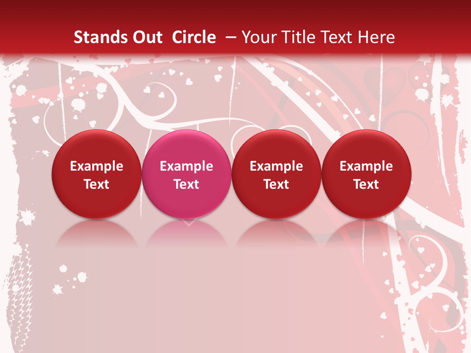 Wedding Holiday Illustration PowerPoint Template