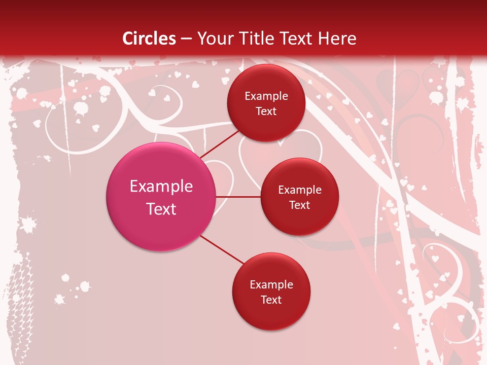 Wedding Holiday Illustration PowerPoint Template