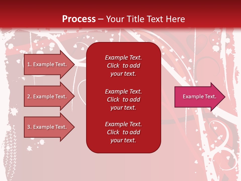 Wedding Holiday Illustration PowerPoint Template