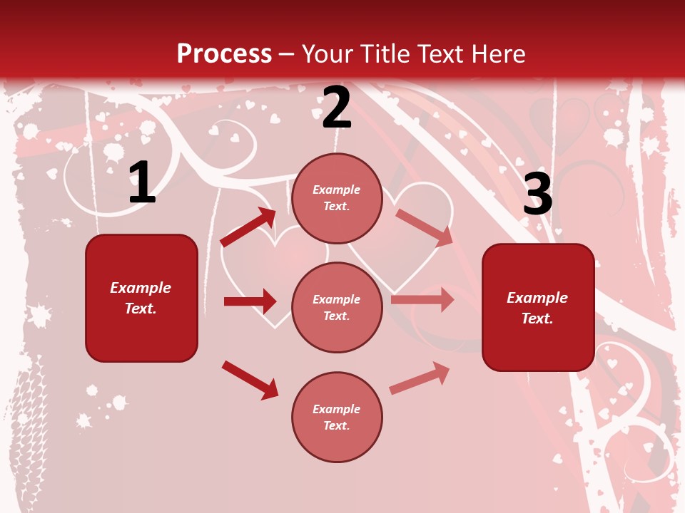 Wedding Holiday Illustration PowerPoint Template